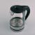 Feel-Maestro MR062 electric kettle 1.2 L Black - Transparent 1630 W