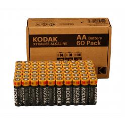 Kodak XTRALIFE alkaline AA battery (60 pack)