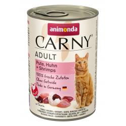 ANIMONDA Carny Adult flavour turkey. chicken. prawns - wet cat food - 400g
