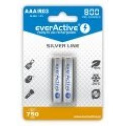 Rechargeable batteries everActive Ni-MH R03 AAA 800 mAh Silver Line - 2 pieces