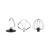 Teesa food processor EASY COOK SINGLE Black