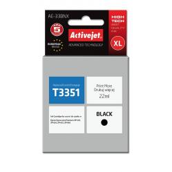 Activejet AE-33BNX ink for Epson printer - Epson 33XL T3351 replacement - Supreme - 22 ml - black