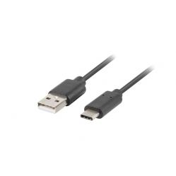 Cable Lanberg QC 3.0 CA-USBO-20CU-0018-BK (USB 2.0 type A - USB type C - 1 - 8m - black color)