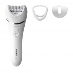 Philips BRE700 00 epilator 32 tweezers Silver - White