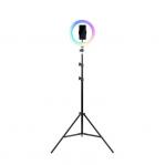 Havit ST7026 - tripod with RGB light ring, black