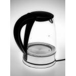 Adler AD 1225 electric kettle 1.7 L Black,Stainless steel,Transparent 2200 W