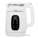 ADLER AD 1305 electric kettle white/silver