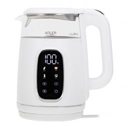 ADLER AD 1305 electric kettle white/silver
