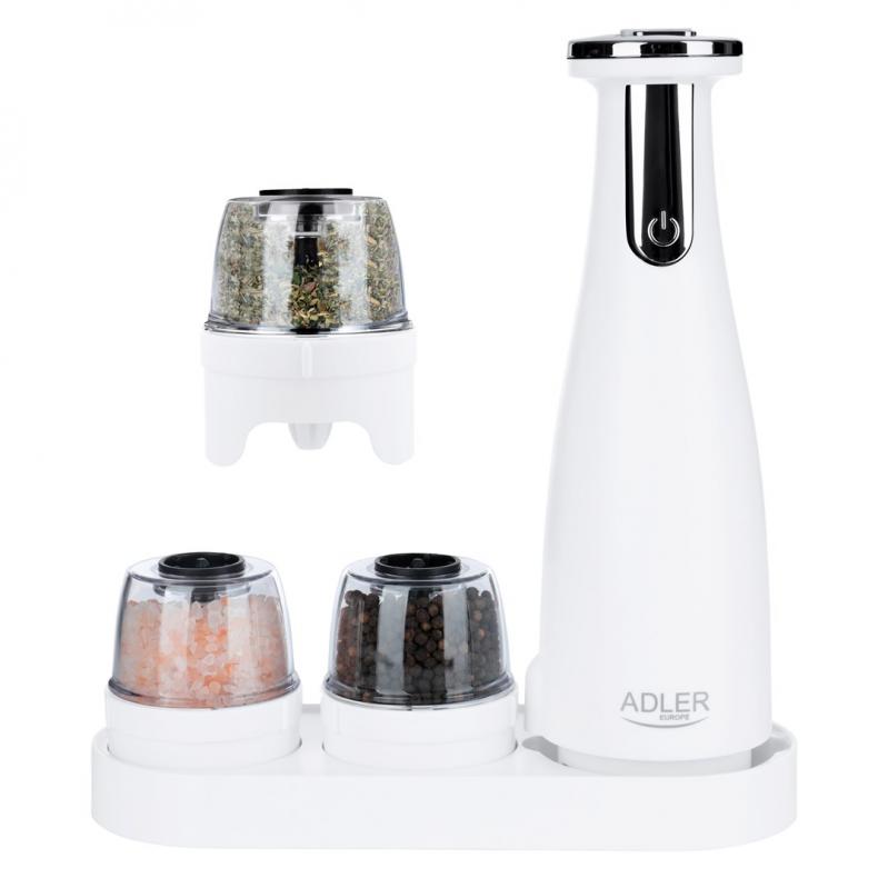 Spice mill set Adler AD 4449W white Spice mill set Adler AD 4449W white