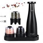 Spice mill set Adler AD 4449B Black