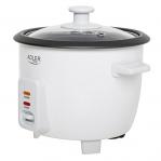 Adler AD 6418 Rice cooker Black, Stainless steel 1000 W