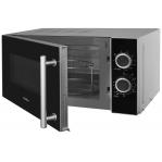 Amica AMGF20M1GS microwave Countertop Grill microwave 20 L 700 W Black, Silver