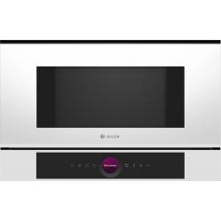 Bosch Serie 8 BFL7221W1 microwave White Solo microwave Built-in 21 L 900 W