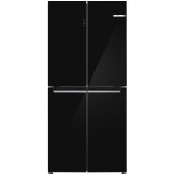 Bosch Serie 4 KMC85LBEA side-by-side refrigerator Freestanding 547 L E Black