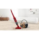 Bosch Serie 2 BBHF214R 2-in-1 Cordless Vacuum Cleaner Red