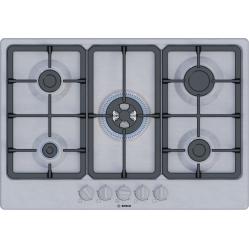 Bosch Serie 4 PGQ7B5K90 hob Stainless steel Built-in 75 cm Gas 5 zone(s)