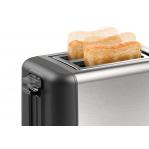 Bosch TAT3P420 toaster 2 slice(s) 970 W Black, Stainless steel