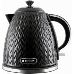 ELDOM NELA kettle, 1.7 l capacity, 2000 W power, black