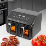 Double fat-free fryer, 2200 W, capacity 8 l, LED display