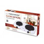 Esperanza EKH014W Electric cooker 2 zones White