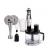 Esperanza EKM004 blender 0.6 L Immersion blender Black,Silver,Transparent 800 W