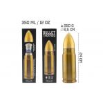 Bullet Brass thermos cartridge 350 ml