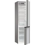 Gorenje NRK6202EXL4 fridge-freezer Freestanding 331 L E Grey