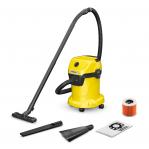Universal hoover KARCHER WD 3 V-17/4/35 + nozzles 17 l 1000 W (1.628-124.0) Black, Yellow