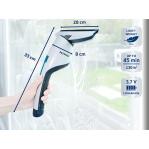 Leifheit 51035 electric window cleaner Black, Blue, White