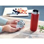 Leifheit 03273 travel mug 600 ml Black, Red Stainless steel