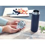 Leifheit 03275 travel mug 600 ml Black, Blue Stainless steel