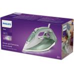 Philips 7000 series DST7012/70 iron Steam iron SteamGlide Plus soleplate 2600 W Green, Grey