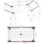 PROMIS MILANO clothes dryer, extendable, additional 4 wings