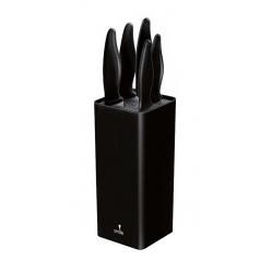 Smile SNS-6 6-piece block knife set black