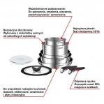 TEFAL Ingenio Emotion 10-piece cookware set L897SA74