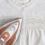 Tefal Virtuo 30 FV2C40E0 iron Dry & Steam iron Ceramic soleplate 2000 W Peach, White