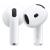 Apple AirPods (4th generation) AirPods 4 Headset Wireless In-ear Calls/Music/Sport/Everyday Bluetooth White
