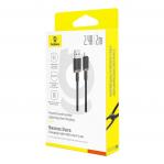 Baseus Dura Type A to IP 2.4A 2 m fast charging cable Black, Gold