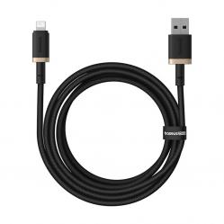 Baseus Dura Type A to IP 2.4A 2 m fast charging cable Black, Gold