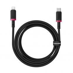 Baseus Dura Type C fast charging cable for iP 20 W 2 m Black, Red