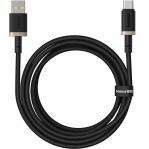 Baseus Dura USB Type A to Type C 60 W fast charging cable 2 m Black, Gold