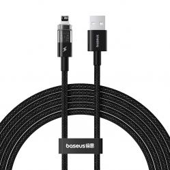 Baseus Gem USB to IP 2.4A fast charging cable 2 m Black
