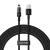 Baseus Gem USB to IP 2.4A fast charging cable 2 m Black