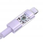 Baseus Gem USB to IP 2.4A fast charging cable 2 m Purple