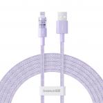 Baseus Gem USB to IP 2.4A fast charging cable 2 m Purple