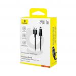 Baseus Gem USB to IP 2.4A fast charging cable 1 m Black