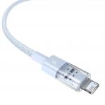 Baseus Gem USB to IP 2.4A fast charging cable 1 m Blue
