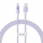 Baseus Gem USB to IP 2.4A fast charging cable 1 m Purple