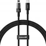Baseus Gem USB-C to iP fast charging cable 1 m 20 W Black