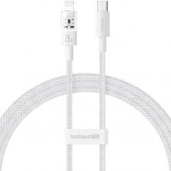 Baseus Gem USB-C to iP fast charging cable 1 m 20 W White